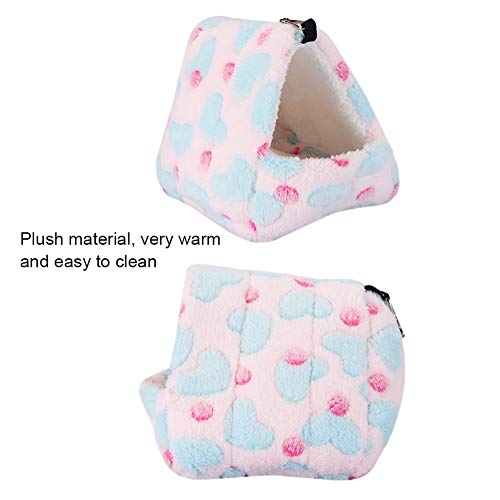 Duokon Cama para hámster de Rata, para Invierno, cálida, para Mascotas, Ardillas, erizos, Chinchillas, Conejos, Conejos, Casas, jaulas, Nido