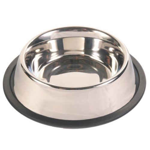 DUVO+ NR 0 - Comedero de Acero Inoxidable Antideslizante para Gato