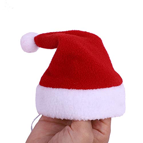ETOPARS Trajes de Navidad para Perros, Santa Disfraz para Perros, Vestido de Navidad para Mascotas, Ropa Rojo para Perro Gato