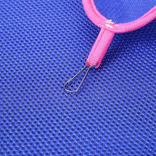 Everpert Hamaca de malla para gatos y hurones de verano transpirable (azul/L)