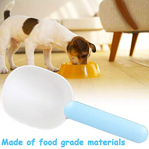 FANDE Pala para Arena de Gato, Pala de Alimentación de Mascota, Cuchara para Gatos, Pala de Comida para Gatos, para la Mayoría de los Tipos de Arena de Gato (2 Piezas)