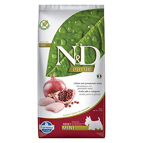 Farmina - Farmina N&D Pollo y Granada Adult Mini Grain Free - 1057 - 7 Kg.