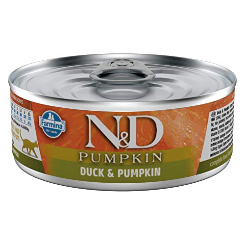 Farmina Natural & Delicious feline Pumpkin con Anatra e Zucca 80 gr umido