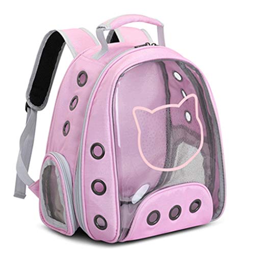 Fashion Mochila Pet Espacial CAPSULA out Mochila Transparente Perro Pequeño Perro Pequeño Gato Llevar Bolsa Otoño e Invierno (Color : E)