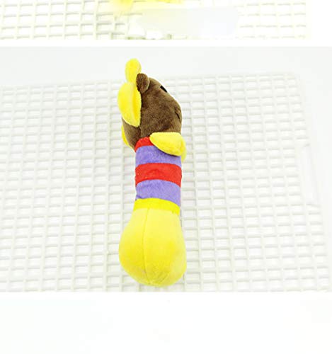 fcy Pet Peluche Color Jirafa/león Interactivo Perro Peluche Sonido Juguete Color Jirafa león Forma de Cometa Mascota Suministros
