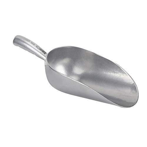Fdit Pala para Alimentos, Pala de alimentación de aleación de Aluminio Espesa, Carga Veterinaria, llenadora de pienso, Pala, Equipo agrícola para Mulas, Pollos, Gansos