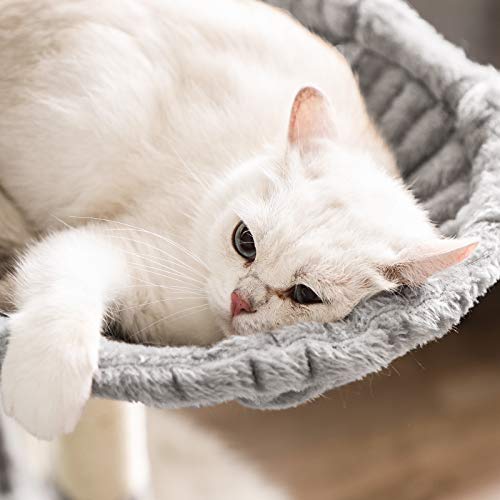 FEANDREA Árbol para Gatos, XXL, 164 cm, Gris Claro PCT087W01