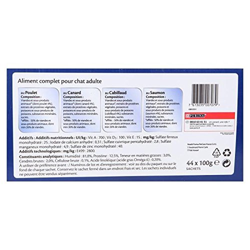 FELIX Tendres effilées en gelée de viandes et poissons - Toutes races - 4,4kg (x1) - Pour chat adulte
