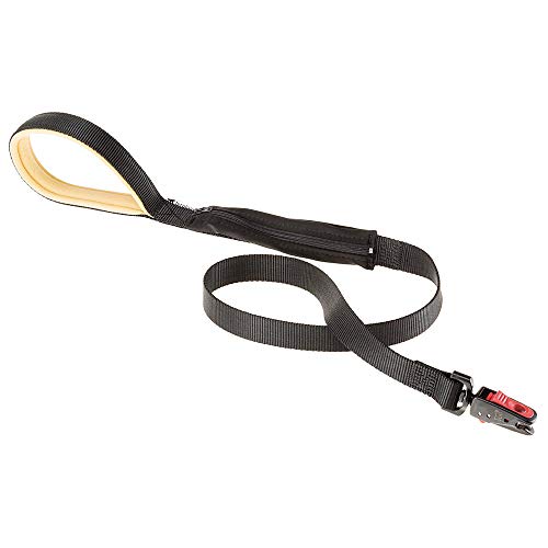 Ferplast Correa Leash Pocket Matic G20 120 BLK, Negro, Mediano