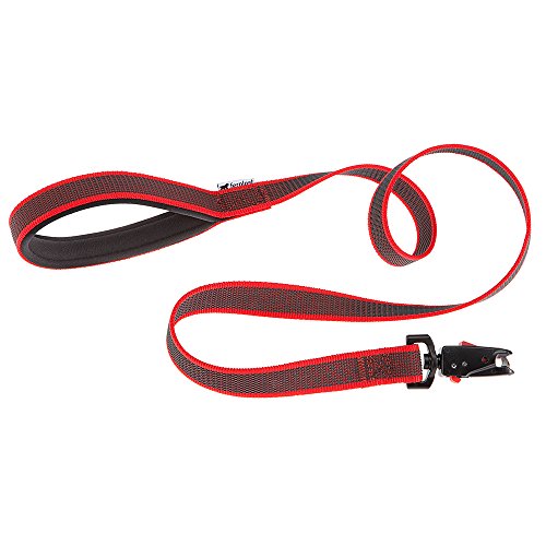 Ferplast - Correa para Perros Daytona Gummy Matic, Negro
