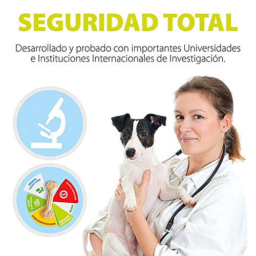 Ferplast Goodbite Natural XL Juguete Hueso para La Higiene Oral, Sabor A Vacuno, Perro Grande (20-35 Kg), Natural, 1 Pieza De 250G 1 Unidad 255 g
