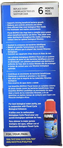 Fluval Elemento para Carga Biológica Biomax, 500 grs