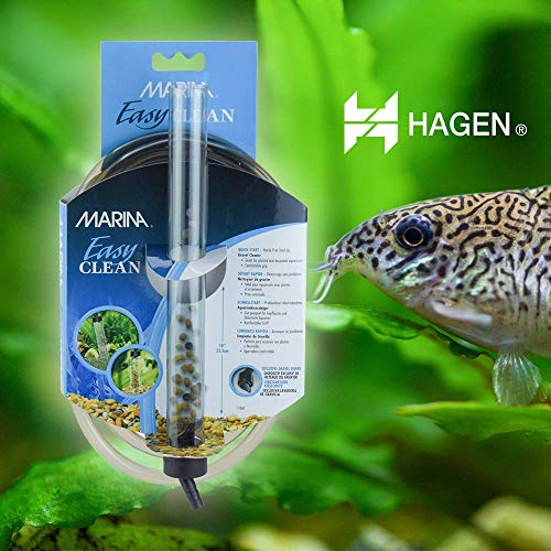 Fluval Marina 11060 Limpiador de Grava Easy Clean, XS
