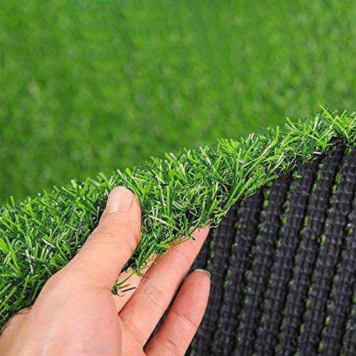 Fortune-star tapete de césped artificial para perros, tapete para césped y tapete para interior y exterior, tapete con agujeros de drenaje, césped falso para cachorro,decoración de césped
