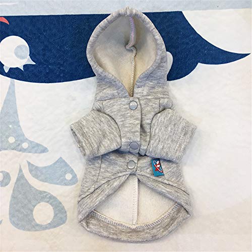 Fossrn Ropa Perro Invierno Chaqueta Disfraz Dinosaurio Sudadera con Capucha Suéter para Mascota Gato Perro Pequeño Yorkshire Toy Chihuahua Mini