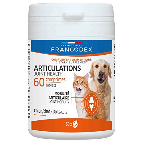 Francodex Cuidado de Las ARTICULACIONES para Perros y Gatos - 60 Pastillas