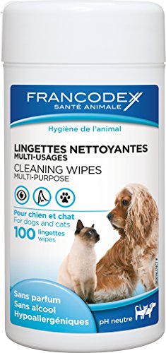 Francodex - Toallitas para Perros y Gatos 100 Unidades