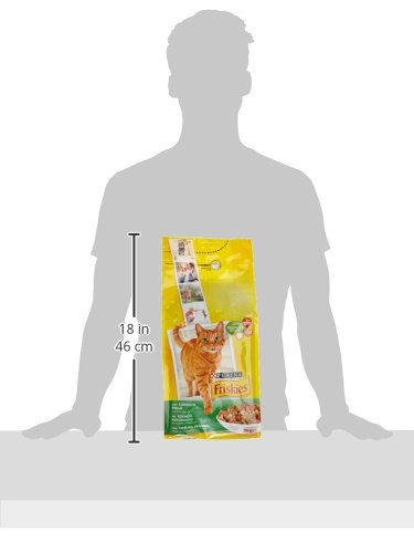Friskies - Pienso para Gatos con Conejo, Pollo y Verduras añadidas, 2 kg