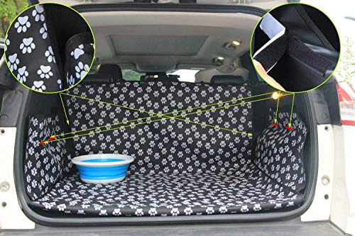 Funda para asiento de coche de Pet Dog Trunk – Oxford Car SUV Seat Cover – Alfombrilla impermeable para perros gatos – Washable Dog Accessories