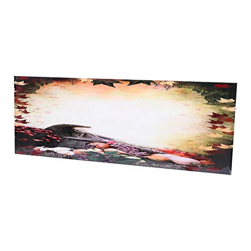 Furnoor Decoración del Tanque de Peces de PVC, Acuario Adhesivo, Adhesivo de póster de Fondo, Frutas y Verduras(91 * 50cm)