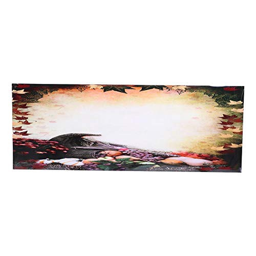 Furnoor Decoración del Tanque de Peces de PVC, Acuario Adhesivo, Adhesivo de póster de Fondo, Frutas y Verduras(91 * 50cm)