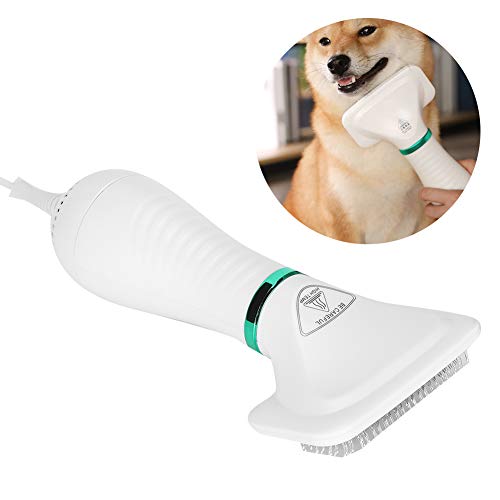Germerse Peine para Mascotas, secador de Pelo para Perros, Peine de Aseo eléctrico, portátil, Potente, Ajustable, Inteligente para Animales pequeños, Gatitos, Gatos
