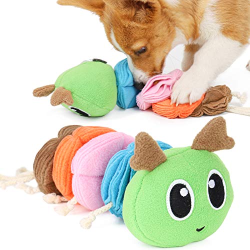 Gojiny Juguete de Rompecabezas de Perro Juguete de Snuffling para Perro Juguete de Peluche Golosinas para Mascotas Juguete de Entrenamiento para Nariz