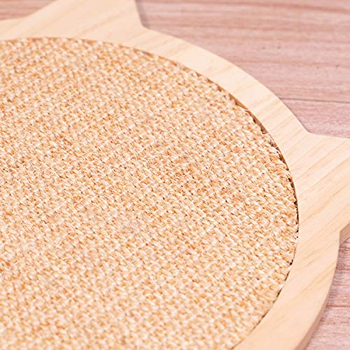 Gojiny Rascador de Gato con Ventosas Sisal Rascador de Gato Montaje en Pared Gato Gatito Tablero de Rascado Ahorra Espacio para Gatos
