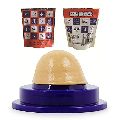 Gonow Cat Snack Energy Ball Cat Mint Ball Nutrición sólida Azúcar Limpieza Dientes Digestión Lamer Escupir Pelo de Gato