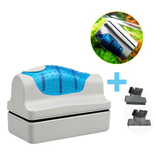 Goodn Cepillo limpiador magnético para acuario de peces de cristal flotante para limpieza de algas acuáticas