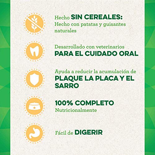 Greenies Snack Dental Grain free Petite para perros de 7kg a 11kg (Pack de 6 x 170g)