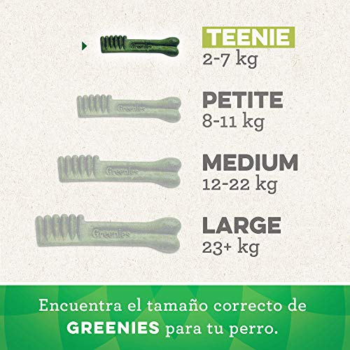 Greenies Snack Dental Grain free Teenie para perros Toy (Pack de 6 x 170g)