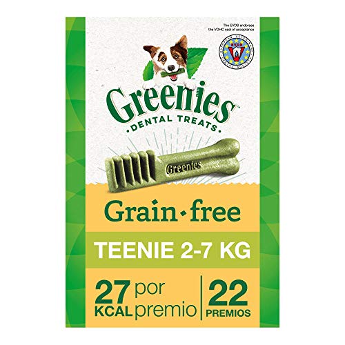 Greenies Snack Dental Grain free Teenie para perros Toy (Pack de 6 x 170g)