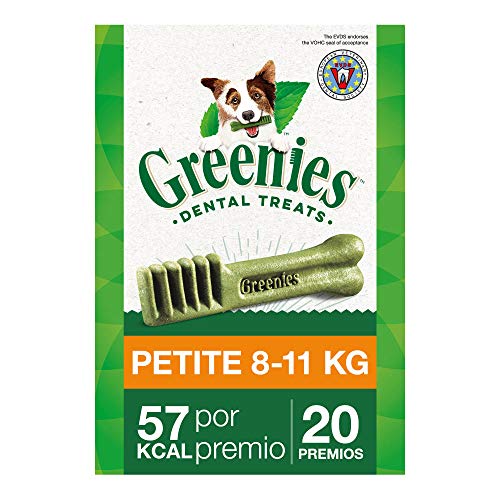 Greenies Snack Dental Petite para Perros de 7kg a 11kg (Pack de 6 x 340g)