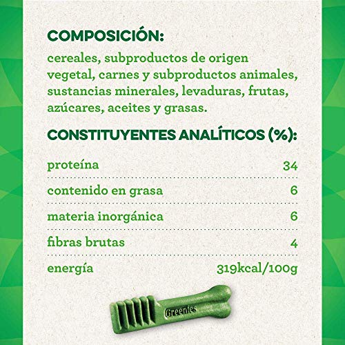 Greenies Snack Dental Teenies para perros Toy (Pack de 6 x 340g)