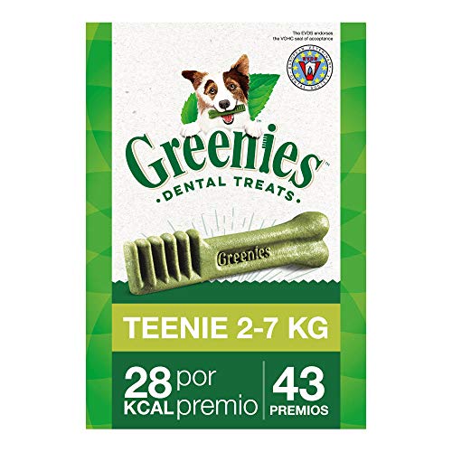 Greenies Snack Dental Teenies para perros Toy (Pack de 6 x 340g)