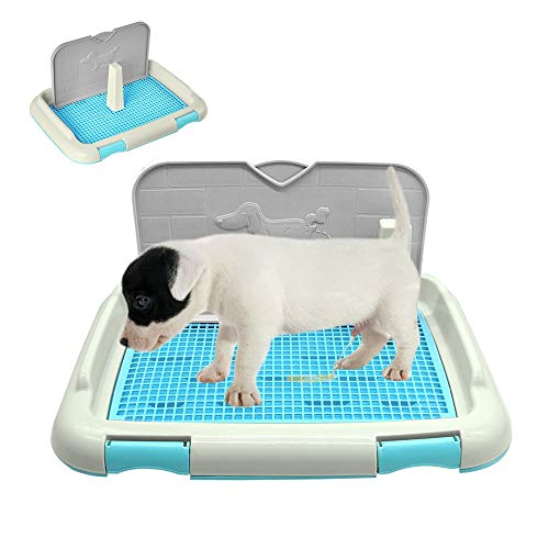 GSDJU Pet Dog Cat Training Toilet Tray Mat Indoor Lattice Puppy Potty Bedpan Pee Pad Dog Accessories For Small Dogs Cats Pet Products