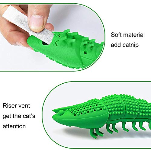 Guajave - Cepillo de Dientes para Gato, Forma de Cangrejo de río, Limpieza Dental