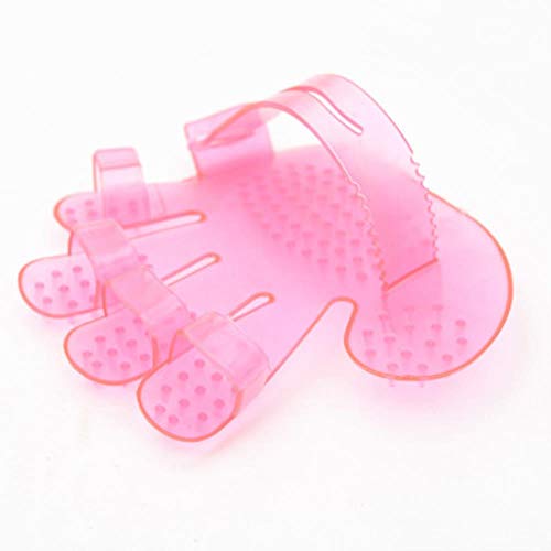 Guante para mascotas Guante de aseo para gatos Cepillo para el cabello de gato Guantes para deshidratación Peine para perros para gatos Baño Cepillo de masaje limpio para depilación, 1 PC