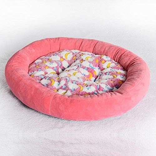Gulunmun Camas para Gatos Camas para Perros Soft Polar Fluffy Oval Dog House Keep Warm Cat S Den Pet S Den Colchón para Perros Suministros para Mascotas Saco De Dormir Nest Cave Bed @ 2 L