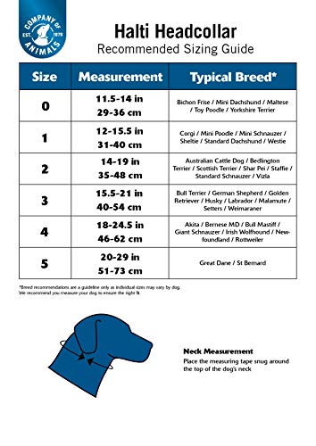 Halti HH032 Headcollar, Negro