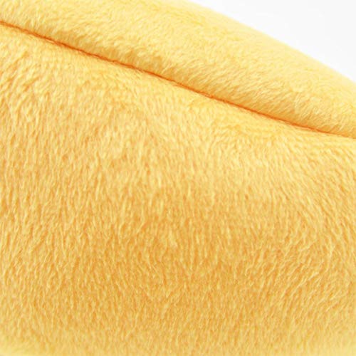 Hamaca Hamster Cama de Animales Pequeños Casa Hamaca Jaula Colgante Nido para Pájaro Hurón Rata Ardilla (Amarillo)