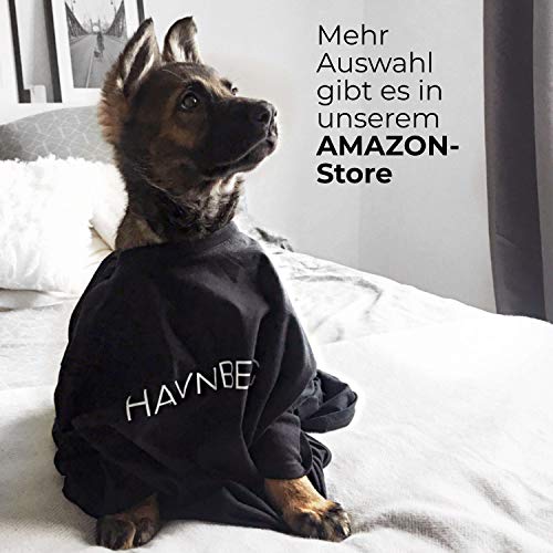 HAVNBERG Collar de perro talla M cuello 33,0 cm – 51,0 cm, ancho collar para perros medianos ancho 2,5 cm, diseño geométrico triángulo morado