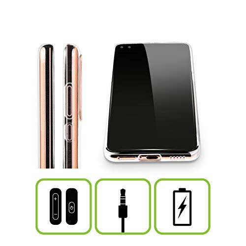 Head Case Designs Oficial DawgArt Border Collie Perros 2 Carcasa de Gel de Silicona Compatible con Huawei P40