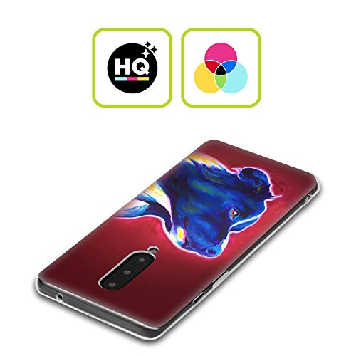 Head Case Designs Oficial DawgArt Border Collie Perros 2 Carcasa de Gel de Silicona Compatible con OnePlus 8