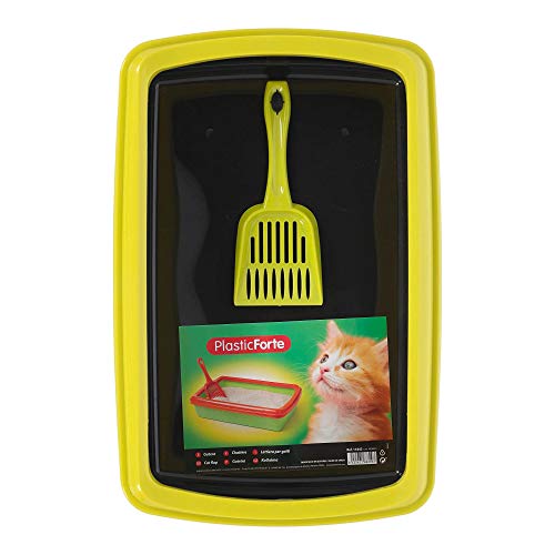 Hega Arenero Caja de Arena para Gatos con Pala 48X29X11Cm 8 litros