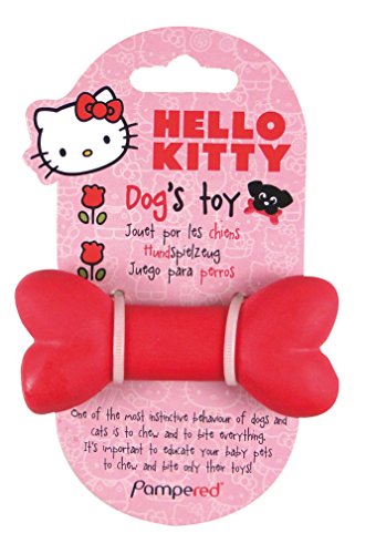 Hello Kitty - Hueso de látex, 10 x 4 cm