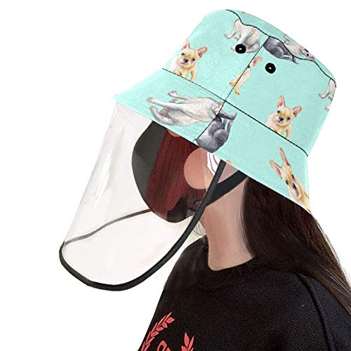 Henghenghaha - Sombrero para perro, color blanco y negro