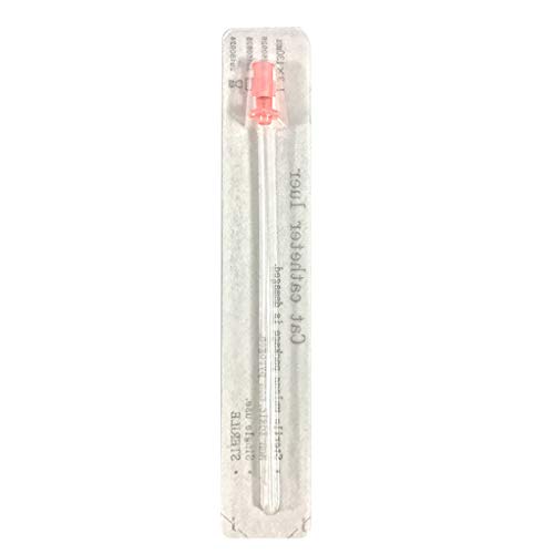 Hergon 1,0/1,3 mm lado / extremo apertura PVC Animal Urina Gato Catéter sin lápiz capacitivo para animales de compañía