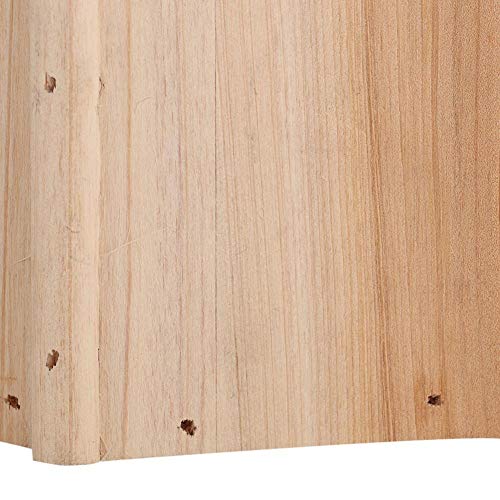 Hffheer Casa de hámster de Madera Tipo Europeo Casa de Animales pequeños Refugio Choza Chinchilla Refugio Jaula de hámster Accesorios